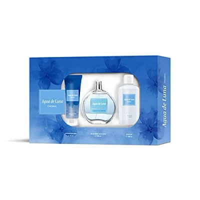 Imagen de AGUA DE LUNA Classic Estuche Regalo para Mujer EdT 100 ml + Body Lotion 75 Gel Baño