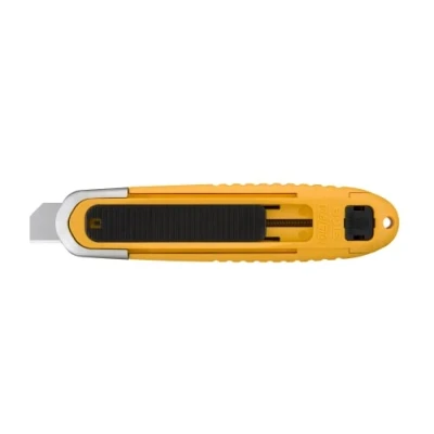 Imagen de Olfa 330701 Cúter con doble sistema de seguridad cuchilla, Amarillo,Negro, 18mm cutter sk 8