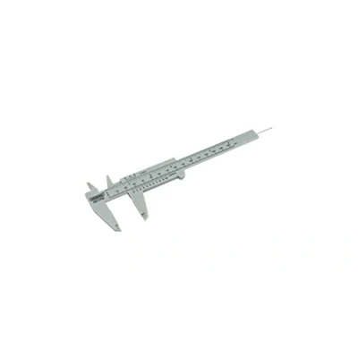 Imagen de Draper Calibre Vernier Herramienta manual de calibración 0 a 150 mm Plástico resistente Medición tres vías 73863