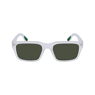 Imagen de Lacoste Men&#039;s Sunglasses L6004S Matte Crystal with Solid Green Lens