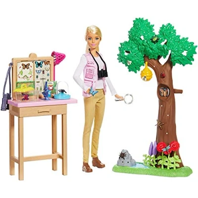 Imagen de Barbie Quiero Ser Entomóloga National Geographic Muñeca y Accesorios (Mattel GDM49)