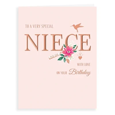 Imagen de Avant Garde Studios Tarjeta de Cumpleaños Clásica Sobrina 8 x 6