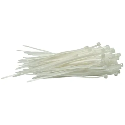 Imagen de Draper 70390 Bridas de nailon (2,5 x 100 mm, unidades), color blanco