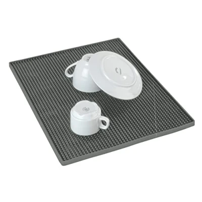 Imagen de Esterilla para escurrir Maxi gris, 40 x 30 cm