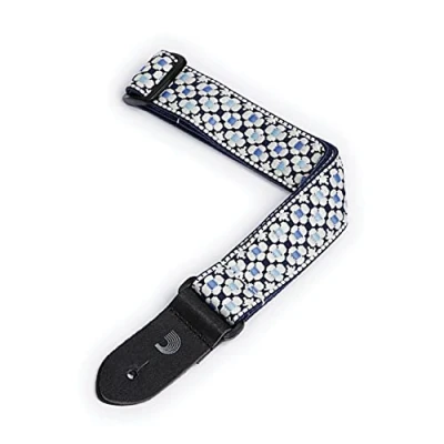 Imagen de Planet Waves Blue Flowers Correa de ukelele, 3,81 cm