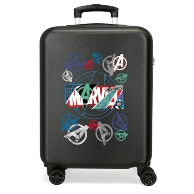 Imagen de Joumma Marvel Spidey Team Up Maleta de Cabina Azul 38x55x20 cms Rígida ABS Cierre combinación Lateral 35L 2 kgs 4 Ruedas Dobles Equipaje Mano