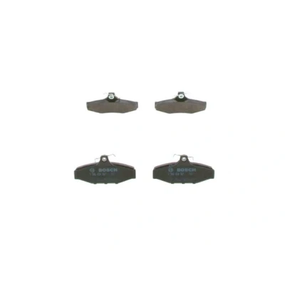 Imagen de BOSCH 0 986 424 561 Juego de pastillas freno Low Metallic con sensor desgaste incorporado Chapa antichirridos, instrucciones montaje