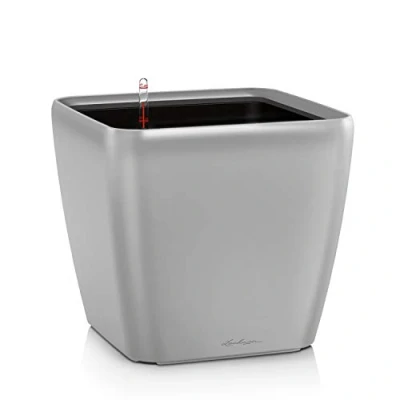 Imagen de LECHUZA Quandro Premium LS 21 Plateado Metalizado 16128