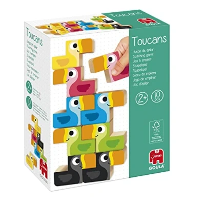 Imagen de Goula Toucans Juego educativo de apilar para niños a partir 2 años