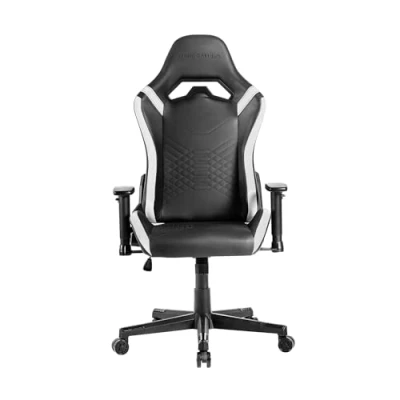 Imagen de Mars Gaming MGC PRO, Silla Profesional, Acabado Cuero PU, Reposabrazos 2D y Respaldo Reclinable 135, Cojines Lumbar Cervical Soft Touch, Ruedas XL Pistón Gas Clase 4, Blanco