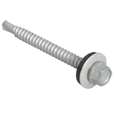 Imagen de TechFast Tornillos para techos de chapa a acero, 5,5 x 57 mm Elementech Bag 50