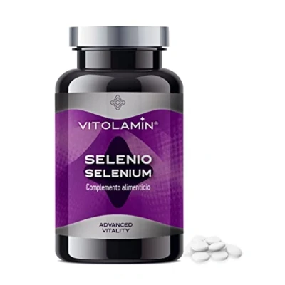 Imagen de SELENIO VITOLAMIN® Complemento alimenticio 365 COMPRIMIDOS VEGANOS Contribuye a la función normal del sistema inmunológico y proteger las células estrés oxidativo