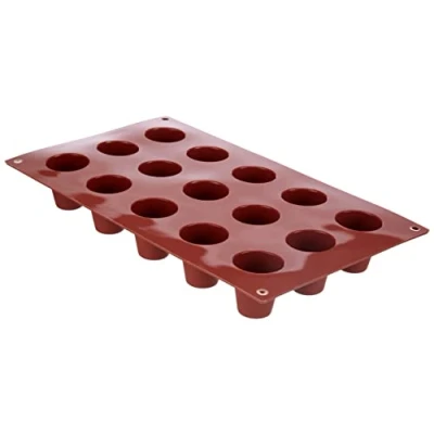 Imagen de Silikomart SF019 BABÁ Molde de Silicona ø35 H 38 MM, Rojo, S
