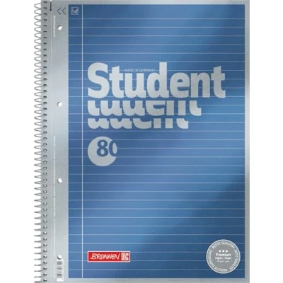 Imagen de Brunnen 1067174 Bloc de notas Student Premium Duo, portada calidad con efecto metálico A4