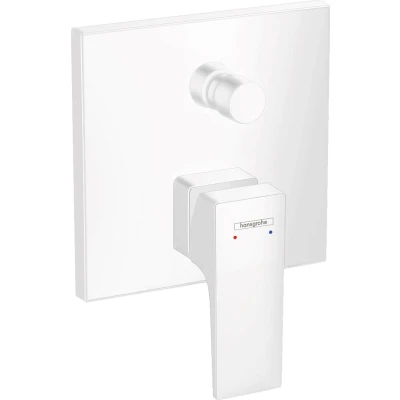 Imagen de hansgrohe Metropol 32545700 Grifo monomando para bañera (empotrable), color blanco mate