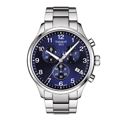 Imagen de Tissot Reloj Cronógrafo para Hombre de Cuarzo con Correa en Cuero T1166171104701