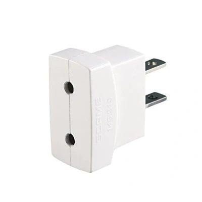 Imagen de POLY POOL PP0435Q Adaptador de Viaje Europe To USA Smart y Compacto con Enchufe American 10A Toma italiana 2P+T