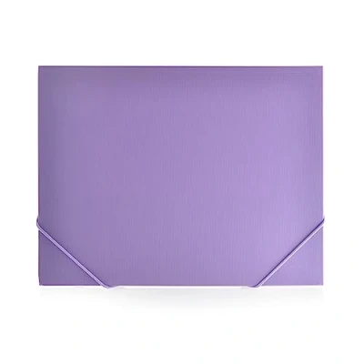 Imagen de Carpeta con Cierre de Gomas Especial para Block Dibujo o Láminas Lomo 1 CM y Material muy resitente Colorline by Office Box (Morado)