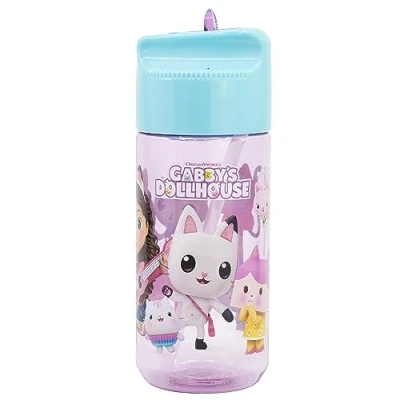 Imagen de Botella de agua infantil reutilizable 430 ml GABBY&#039;S Dollhouse