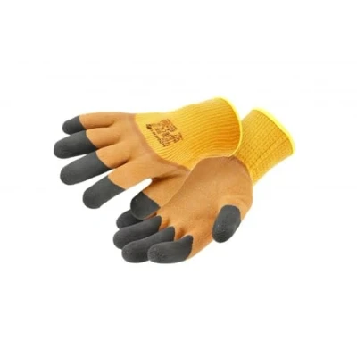 Imagen de Högert Technik LYCK Guantes de protección con aislamiento látex (talla 11), color naranja