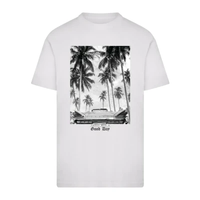 Imagen de Mister TEE Today WAS A GOOD DAY Camiseta estampada, Hombre, Talla: Medium, White
