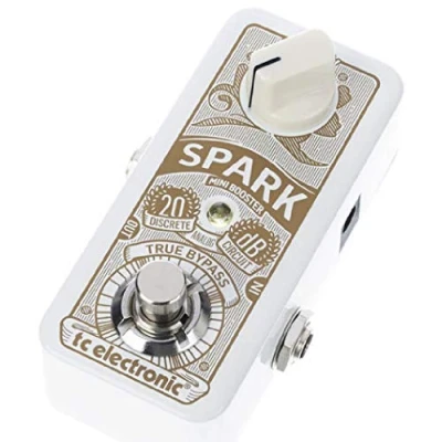 Imagen de TC Electronic SPARK MINI BOOSTER Pedal de refuerzo ultracompacto con conmutación PrimeTime y diseño completamente analógico