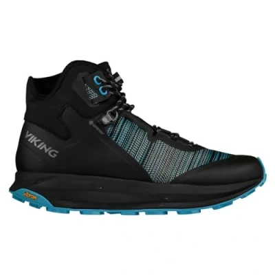 Imagen de Viking Ce​r​r​a​ Sp​e​e​d​ Mi​d​ GTX, Zapatos para Caminar, Unisex adulto, Black/Aqua, 37 EU