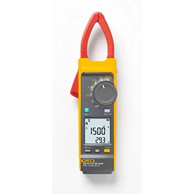 Imagen de Fluke Pinza amperimétrica de verdadero valor eficaz con iFlex CAT III 1500 V 393 FC