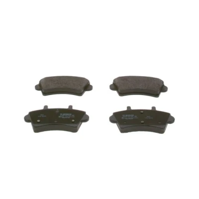Imagen de BOSCH 0 986 424 938 Juego de pastillas freno Low Metallic Chapa antichirridos, con instrucciones montaje NISSAN: Interstar Furgón, Bus