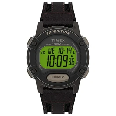 Imagen de Timex Expedition CAT5 Reloj para hombre con correa de cuero 41mm TW4B24500