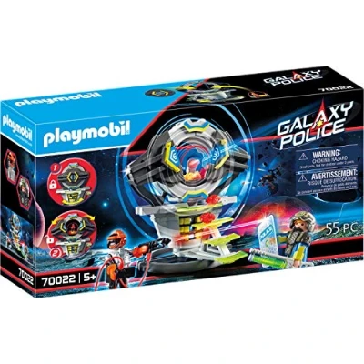 Imagen de Playmobil Galaxy Police Kluis MET Geheime CODE Jongens 55DELIG Juguete para niños, Talla: One Size, Multicolor