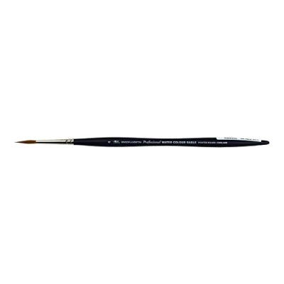 Imagen de Winsor &amp; Newton Water Colour Sable Pincel Acuarela, Nº4, Puntiagudo