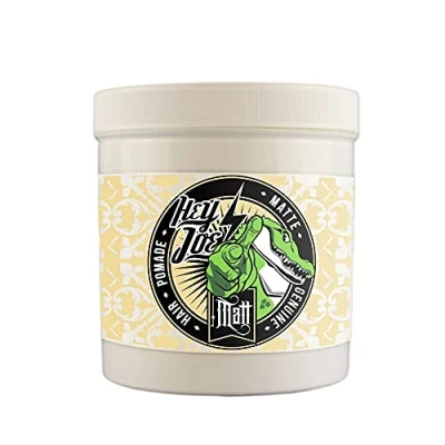 Imagen de HEY JOE! Genuine Hair Pomade MATT 100 ml Pomada para el cabello MATE FIJACIÓN MEDIA Envase de 1000 g