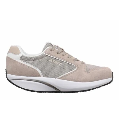 Imagen de MBT 1997 Classic II Zapatillas Casual para Hombre Estilo Moderno. Deportivas Anatómicas y Cómodas. Calzado Fisiológico Confort Estabilidad con Suela Curva. Sneakers Cordón. Color Beige
