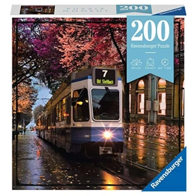 Imagen de Ravensburger Puzzle: Tranvia, Puzzles para Adultos y Niños, Rompecabezas Adultos, puzzle 200 piezas, Regalos Originales Mujer, No incluye Pegamento enmarcar, 33x21
