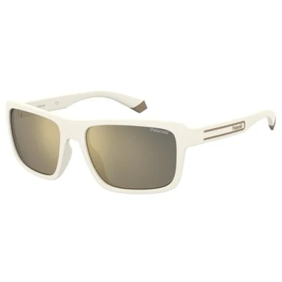 Imagen de POLAROID PLD 2158/S Gafas de Sol, Matte White, 58 para Hombre