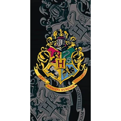Imagen de Toalla de baño Harry Potter 70 x 140 cm, 100% algodón