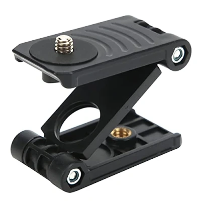 Imagen de Annadue Cabezal de Inclinación Z Flex Mejorado Trípode Tipo Z, Placa Liberación Rápida Plegable Y Soporte Cámara Nivel Burbuja para Trípode/cámaras DSLR Videocámaras/Deslizador