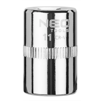 Imagen de NEO TOOLS 08 229 Piezas insertables de llave cubo 1/4 3124 11 mm Acero cromo vanadio SuperLock