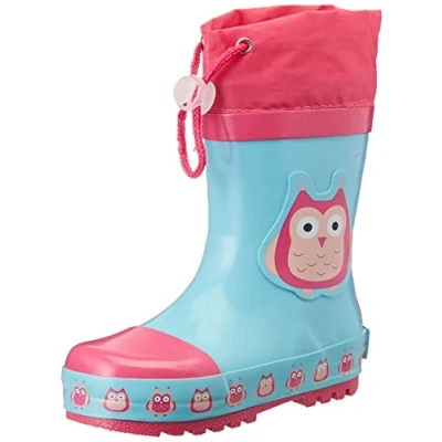 Imagen de Playshoes Botas de Goma, lluvia Unisex niños, Búhos, 20/21 EU