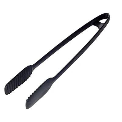 Imagen de Westmark Gentle Plus 28692275 Pinzas para asar y servir, plástico resistente al calor, 33,2 cm, color negro