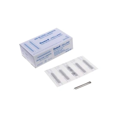 Imagen de Lanceta sangre muestra esteril Caja 200u