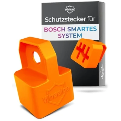 Imagen de Wheeloo Juego de 2 cubiertas batería para Bosch Powertube Smartes System I pines protección baterías 400, 500, 545, 625, 725, 750, 800 Wh + Power Tube E Bike,