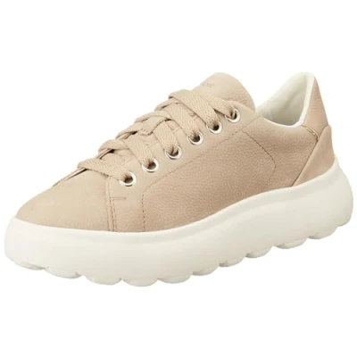 Imagen de Geox D Spherica Ec4, Zapatillas Mujer, Arena, 36.5 EU