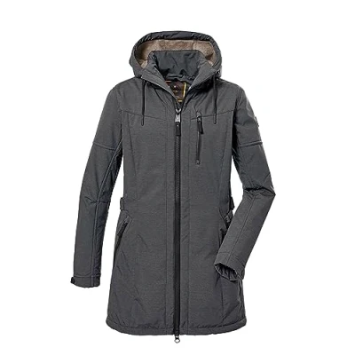 Imagen de G.I.G.A. DX mujer Parka softshell con capucha cremallera GW 46 WMN SFTSHLL PRK, midnight, 48, 40898 000