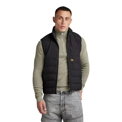 Imagen de G STAR Foundation Liner Weste Chaquetas, Negro (dk Black D24277 D518 6484), S Hombres