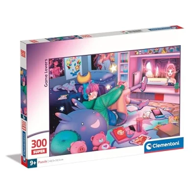 Imagen de Clementoni Game Lovers Supercolor Puzzle Infantil De 300 Piezas, para Niños 9 11 Años, Desarrolla La Concentraciòn Y Logica, 21722, Multicolor