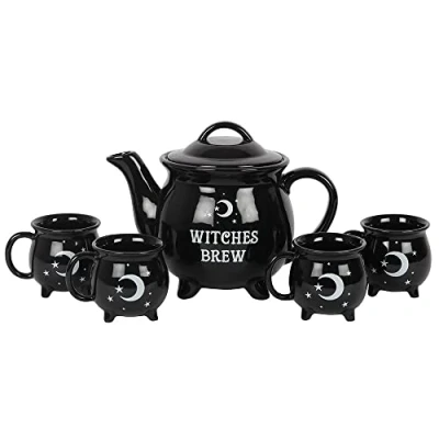 Imagen de Something Different Tetera y taza Witches Brew Tea set