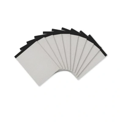 Imagen de Landre 100050291 reciclado el Bloc de notas sin una portada, A5, cuadrado, perforado, / m² papel 60 g, 10 pack, 50 hojas