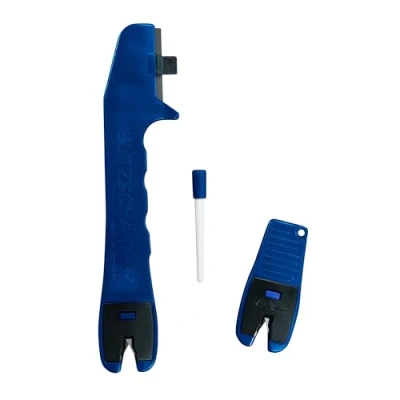 Imagen de BLITZSCHÄRFER afilador universal de cuchillos 3 pzs. profesional cerámica cuchillas tijeras